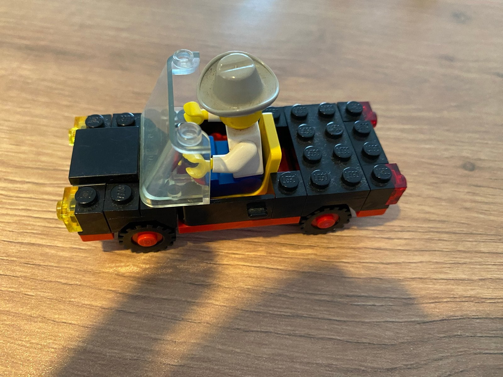 Lego auto met minifiguur, Inclusief minifiguren, Gebruikt, Lego, Ophalen of Verzenden