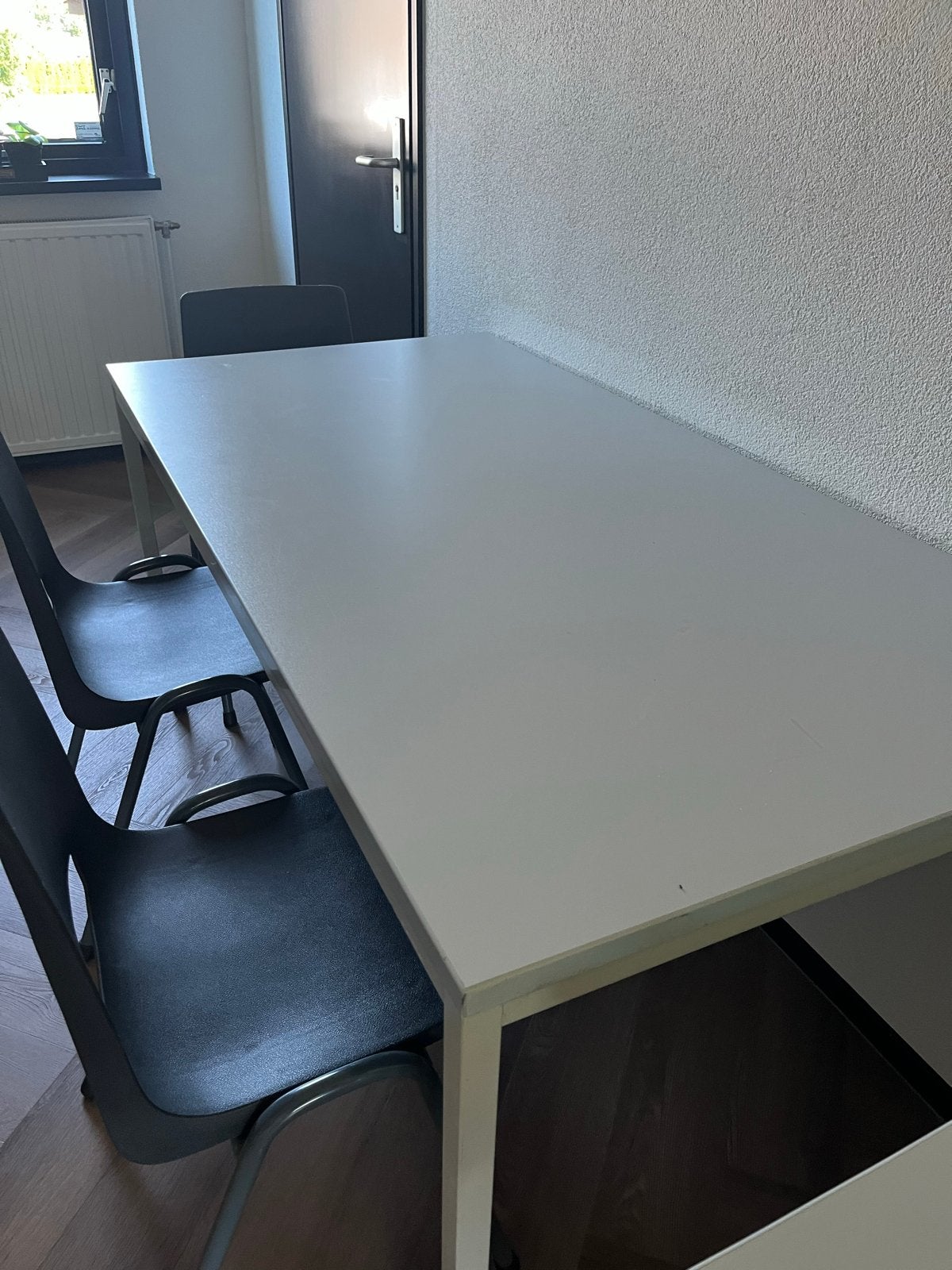 Kantoortafels 160x80 cm - Ideaal voor Thuiswerkplek, Ophalen, Gebruikt, Overige materialen, 150 tot 200 cm