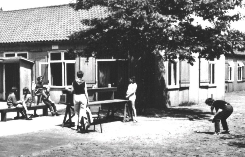 940054	Driebergen	Utr 1973	t Boshuis mooie zegel	Voetbal, Ophalen of Verzenden, 1960 tot 1980, Gelopen, Utrecht