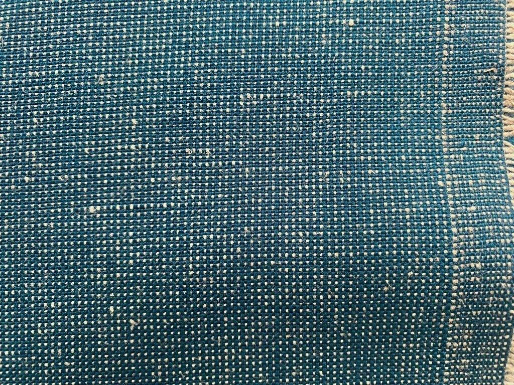 Kvadrat Umami licht petrol; 3,8 meter meubelstof; NU 188€, Hobby en Vrije tijd, Stoffen en Lappen, Wol, 120 cm of meer, Ophalen of Verzenden