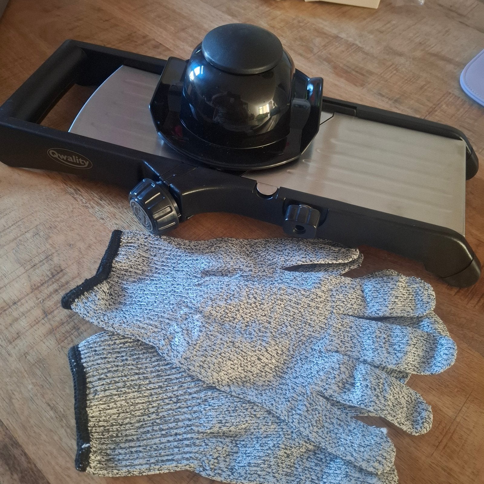 Qwality Mandoline Keukensnijder, Ophalen, Zo goed als nieuw