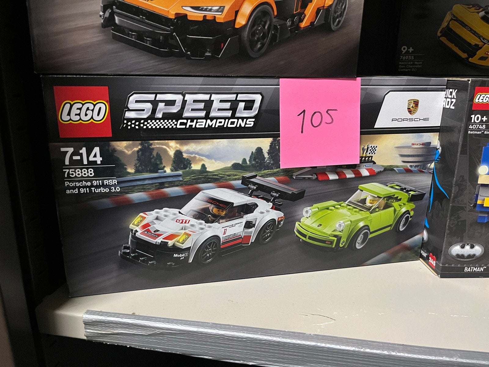 LEGO Speed Champions Porsche 911 RSR en 911 Turbo 3.0, Ophalen of Verzenden, Nieuw