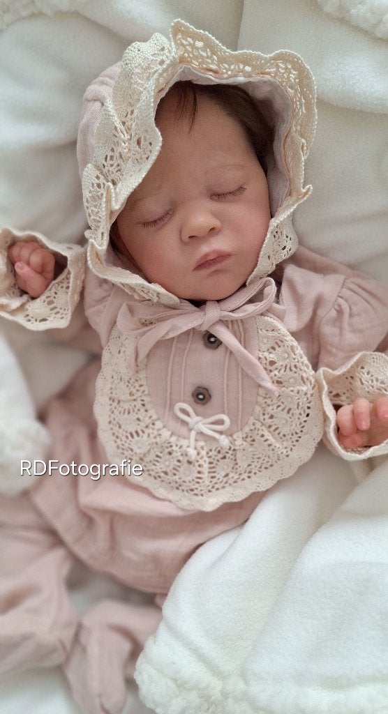 Lief Reborn Baby´tje 🎀, Verzamelen, Poppen, Ophalen of Verzenden, Zo goed als nieuw, Babypop, Levensecht of Reborn