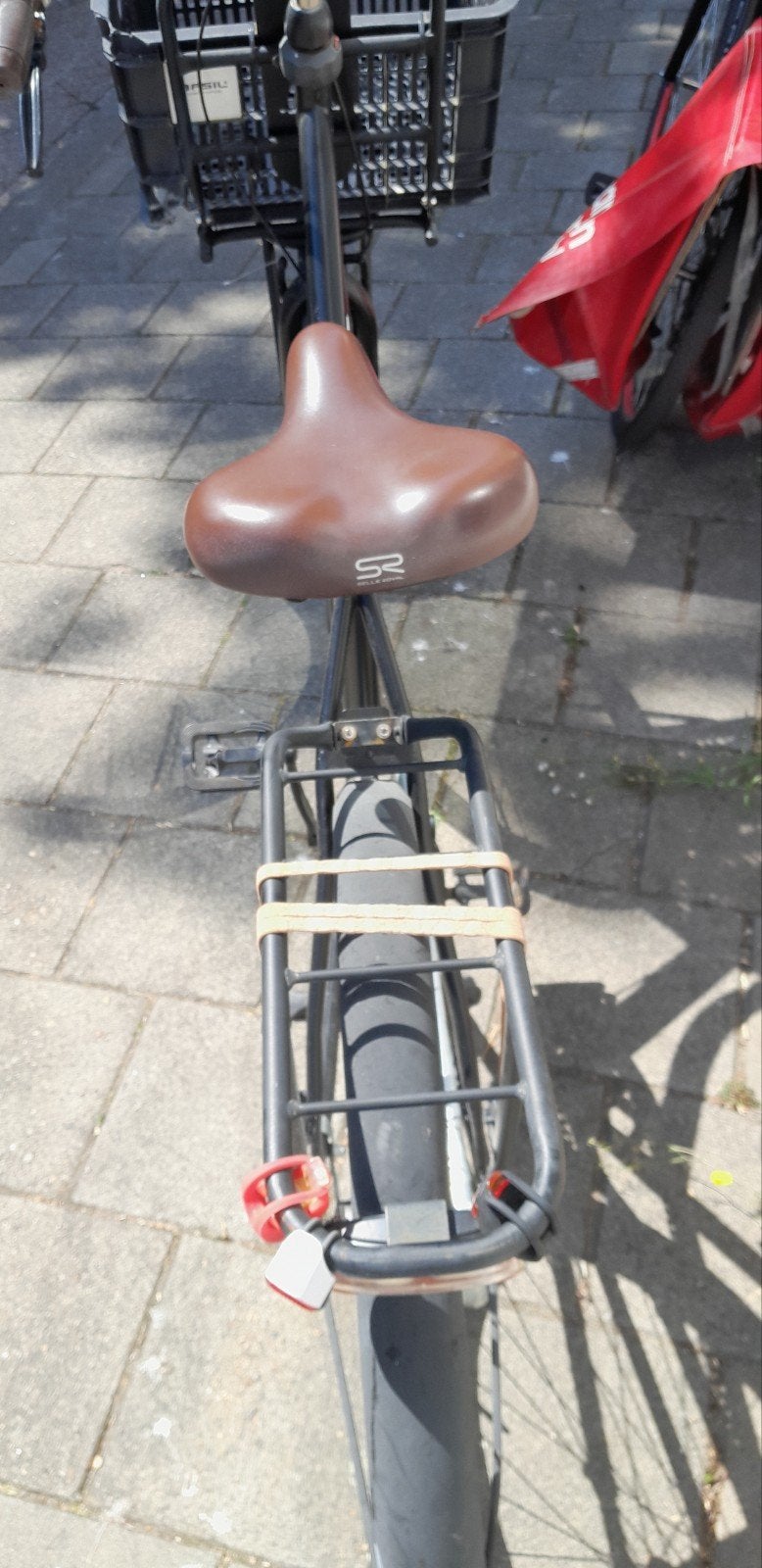 Altec omafiets, Ophalen, Terugtraprem, Altec, Gebruikt