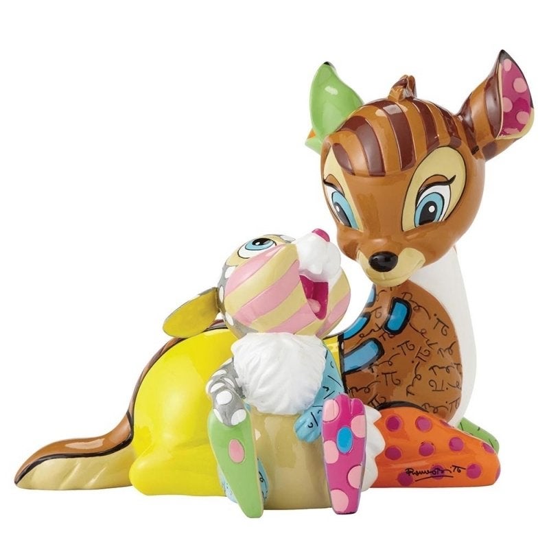 Disney Britto Bambi en Stampertje Beeldje, Ophalen of Verzenden, Zo goed als nieuw, Beeldje of Figuurtje
