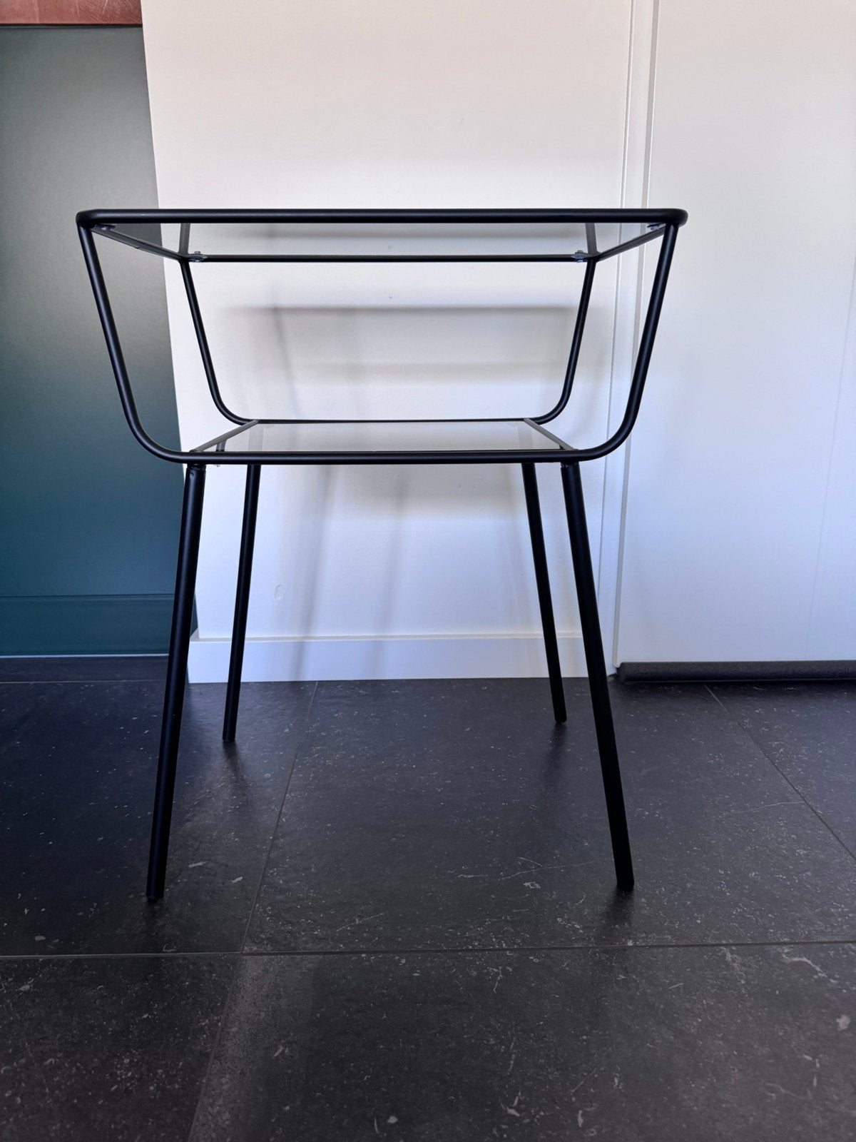 (Bijzet-) tafeltje/Nachtkastje Loods5, Ophalen, Gebruikt, 50 tot 100 cm, Glas