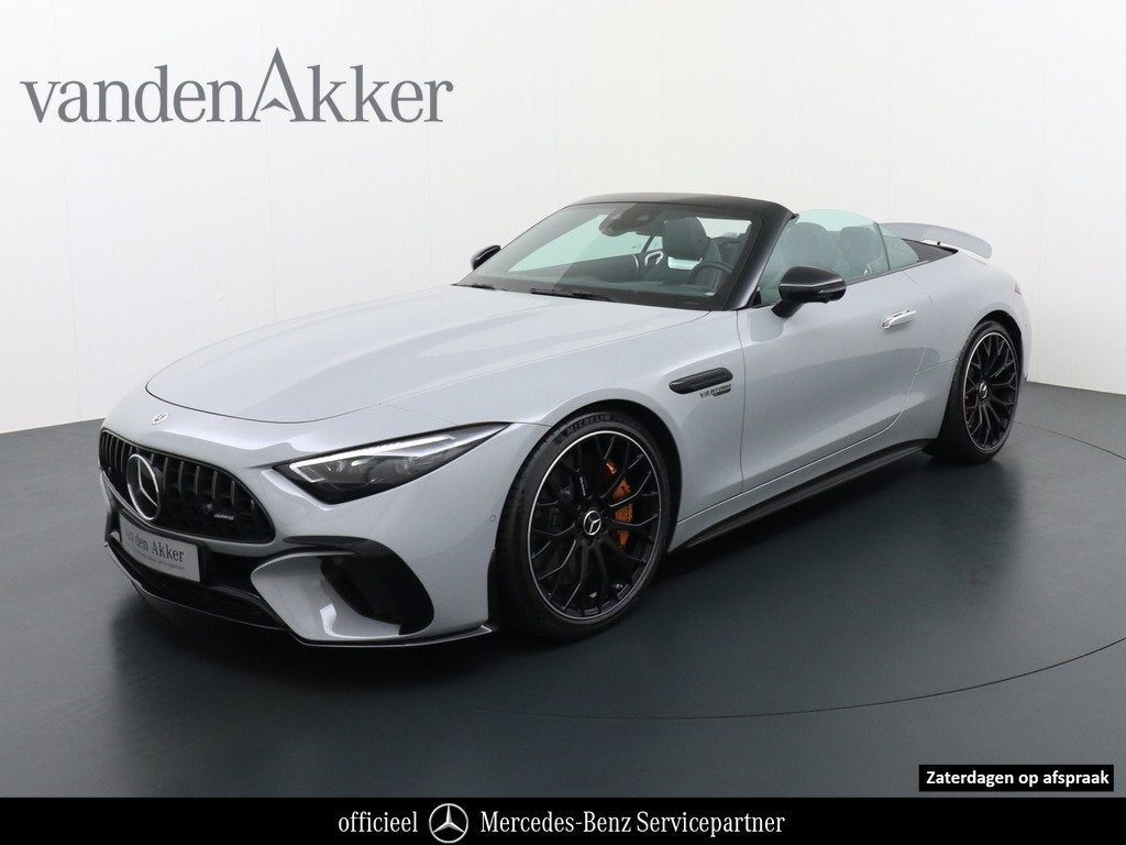 Mercedes-Benz SL-Klasse AMG AMG 63 4Matic+ 585pk // Keramisc, Auto's, Automaat, 12 maanden, Gebruikt, Leder