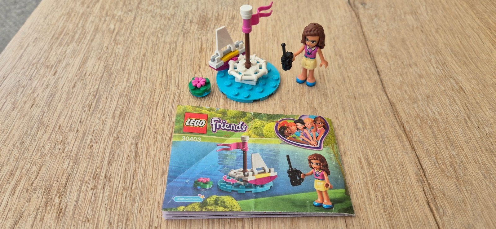 30403 Lego: Olivia's bestuurbare boot, Kinderen en Baby's, Speelgoed | Duplo en Lego, Ophalen of Verzenden, Zo goed als nieuw