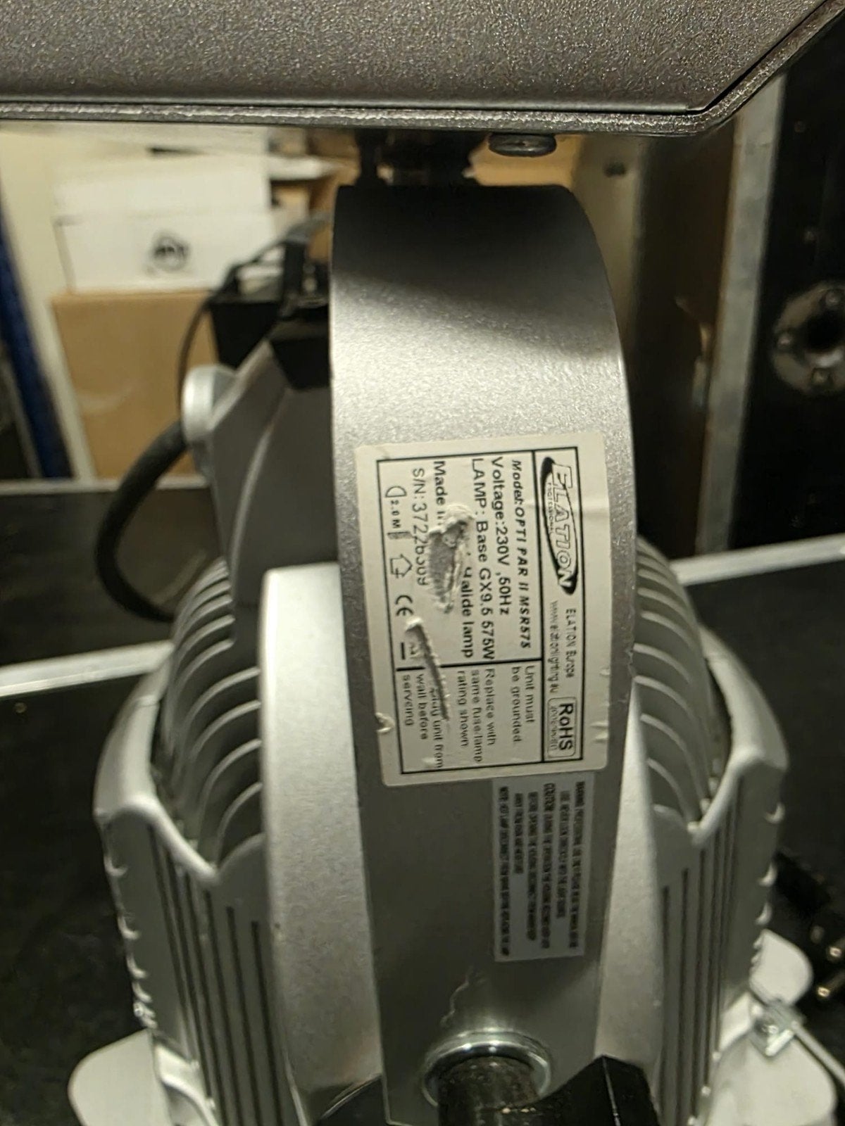 Elation Opti Par II MSR 575 podiumlamp, Ophalen of Verzenden