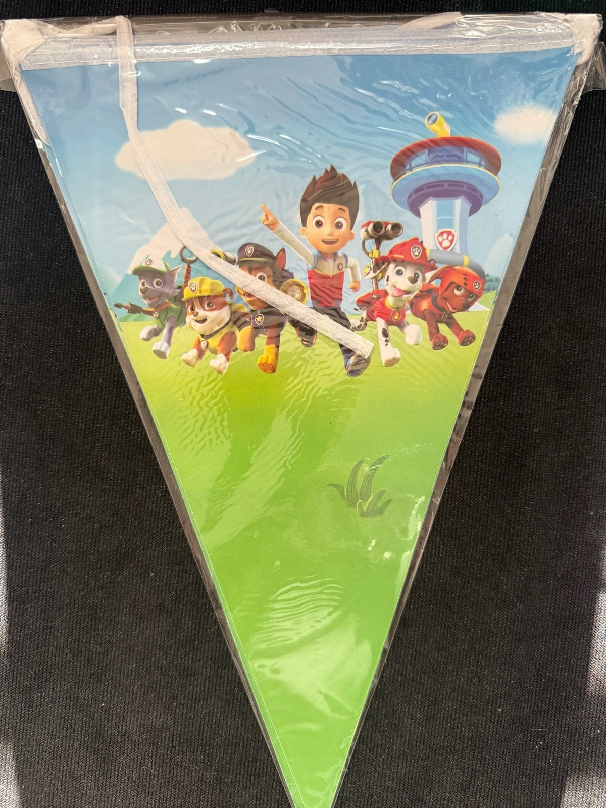 Paw Patrol vlaggenlijn / puntslinger, Hobby en Vrije tijd, Ophalen of Verzenden, Nieuw, Versiering, Verjaardag