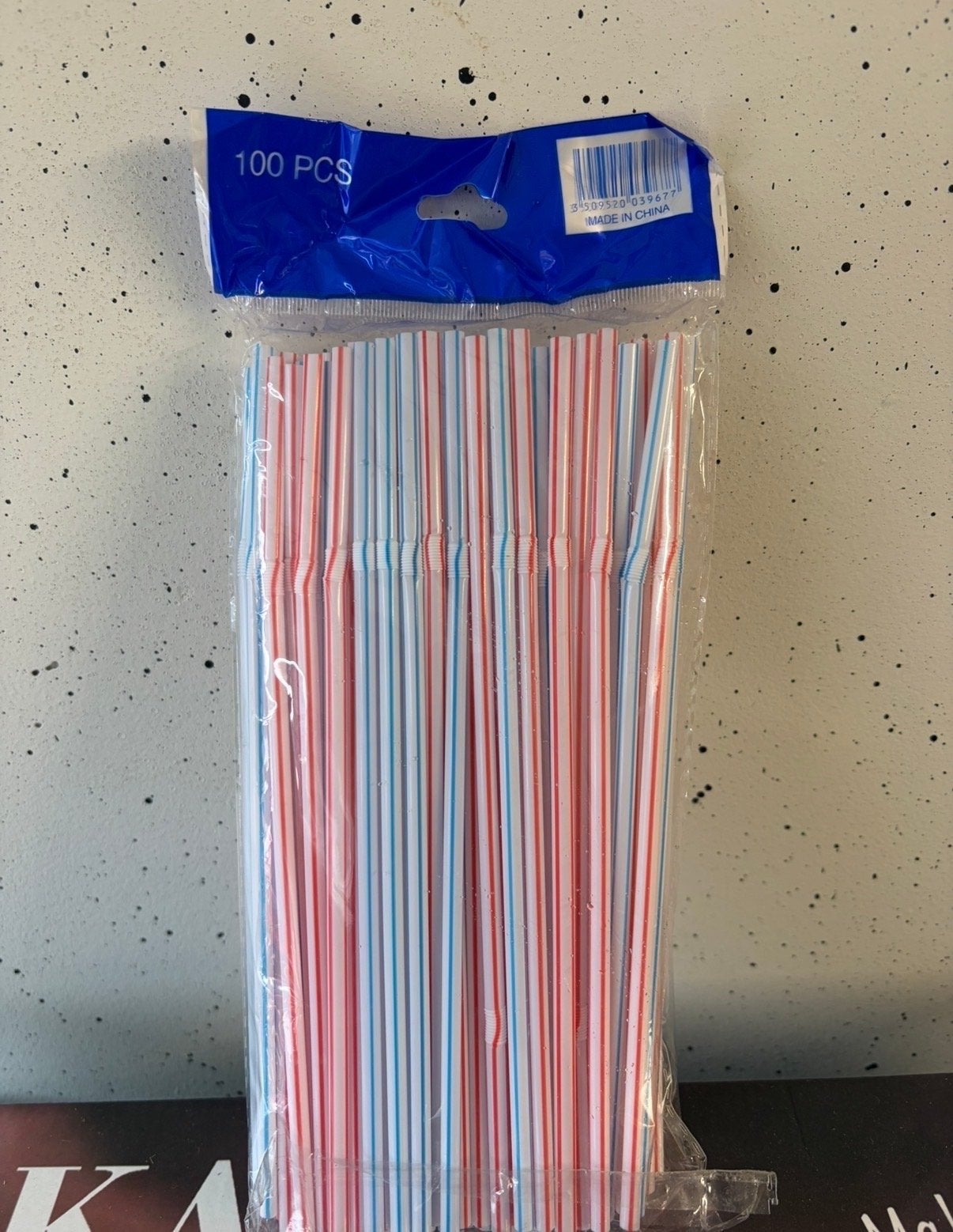 Grote Partij Plastic Rietjes - 100 stuks per verpakking, Overige typen, Kunststof, Nieuw, Ophalen of Verzenden