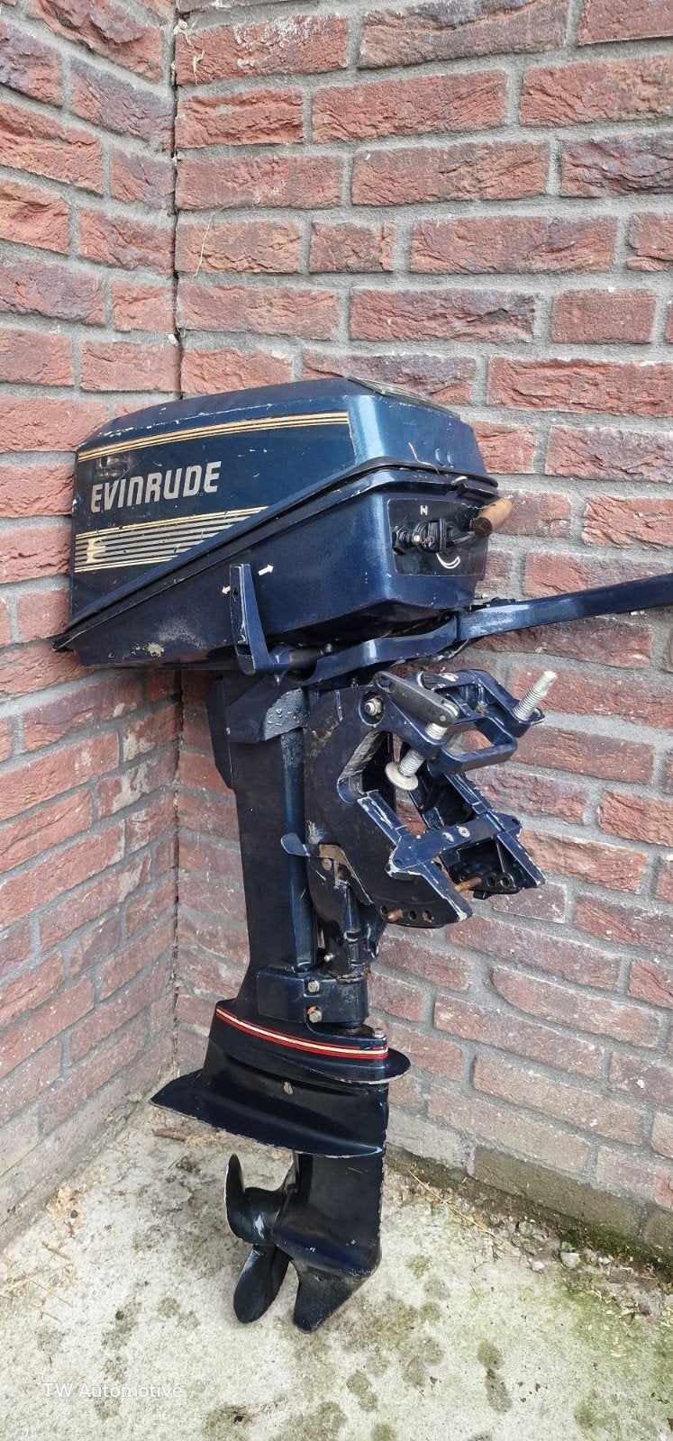 Evinrude 5 pk kortstaart buitenboordmotor, Gebruikt, 5 tot 10 pk, Ophalen of Verzenden, Buitenboordmotor