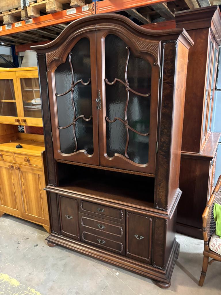 Antieke buffetkast - 50x120x203H, Huis en Inrichting, Kasten | Buffetkasten, 1025xe, 200 cm of meer, Ophalen of Verzenden, Zo goed als nieuw
