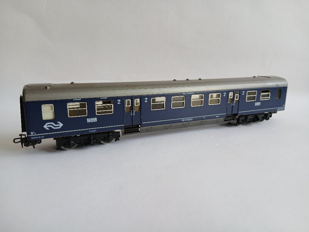 Märklin NS personenwagen 2e kl. Verzenden mogelijk., Ophalen, Wisselstroom, Wagon, Märklin