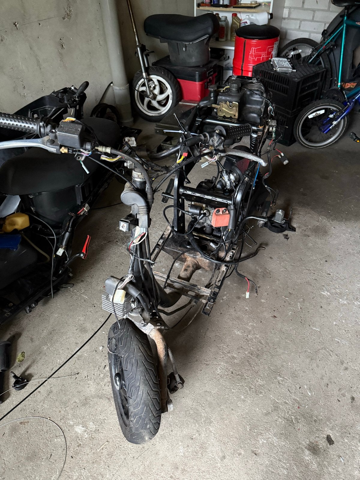 Skipper 125cc Hexagon blok LC (zonder kappen), Ophalen, Gebruikt, Blok, Piaggio