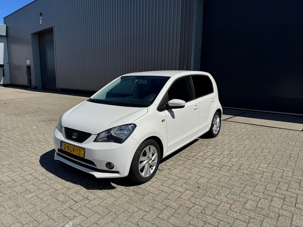 Seat Mii 1.0 Sport 44KW 2013 Wit, Voorwielaandrijving, Euro 5, Stof, Zwart