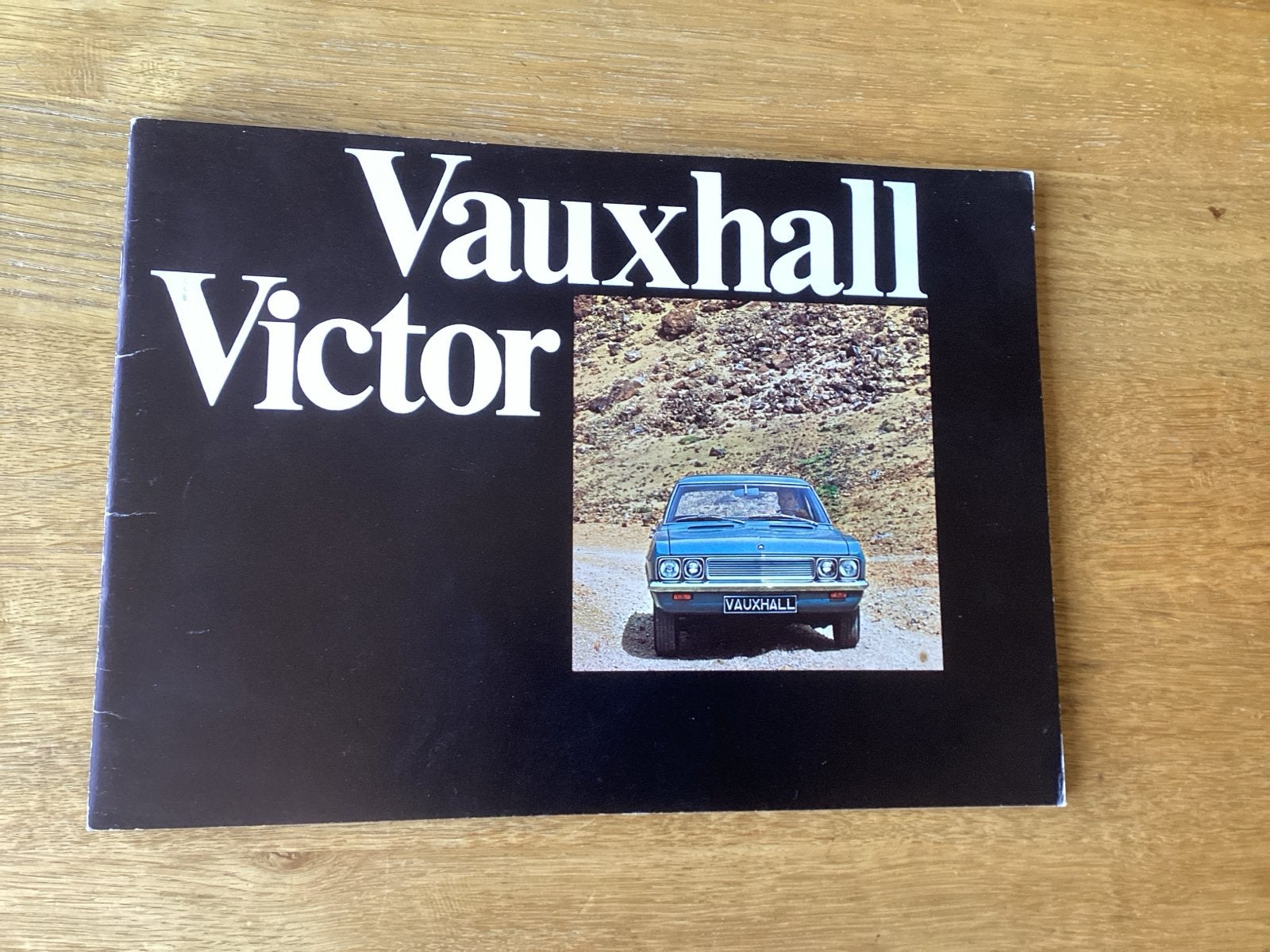Vauxhall Victor Brochure - Origineel uit de jaren '70, Ophalen of Verzenden, Gelezen, Overige merken