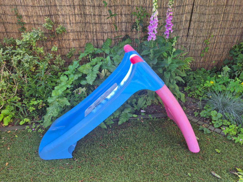 Smoby Glijbaan - Blauw/Roze Kinderglijbaan, Ophalen, Gebruikt, Glijbaan