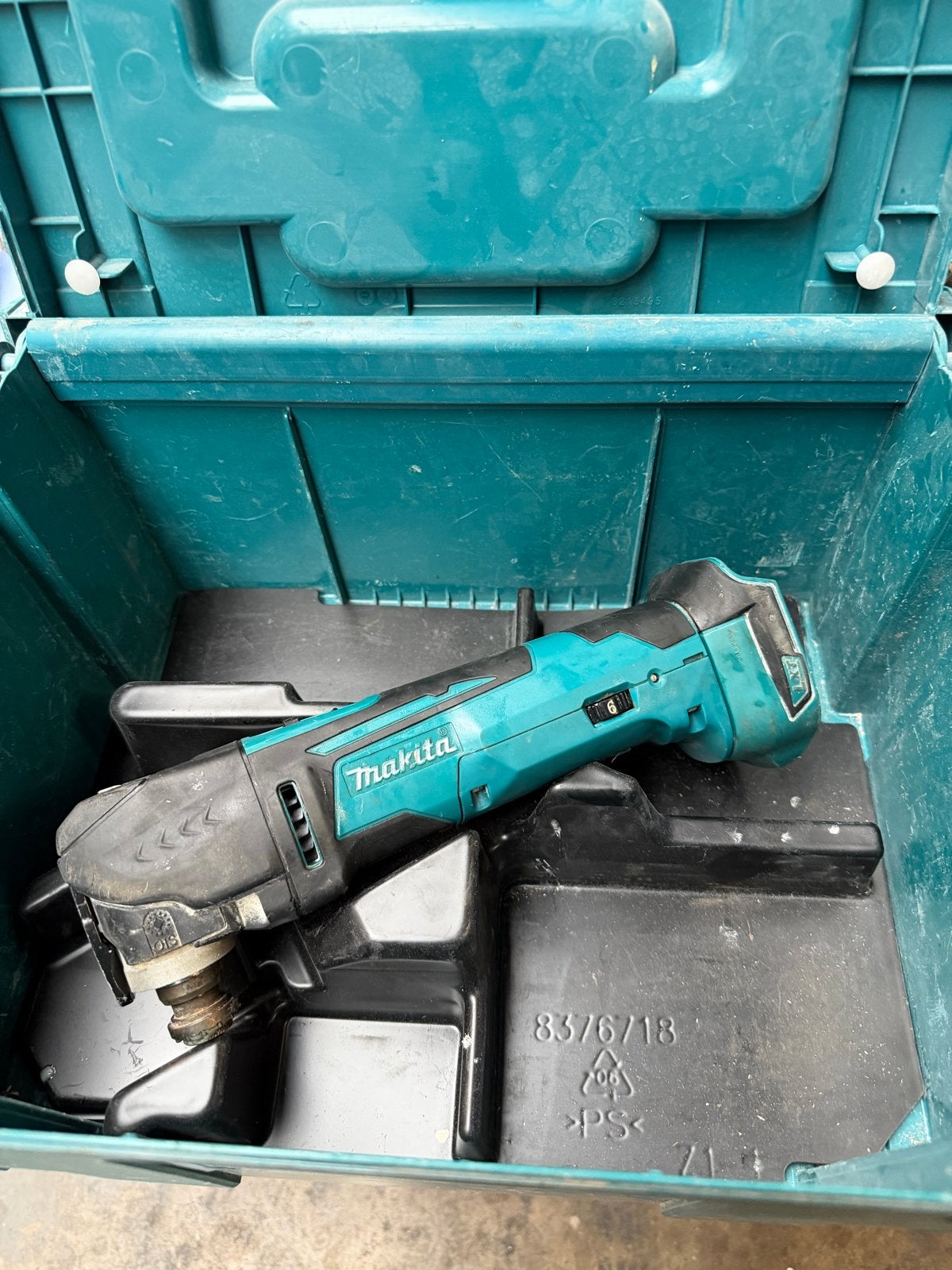 Makita DTM51ZJX3 Multitool 18V LXT (excl. accu), Ophalen of Verzenden, Gebruikt