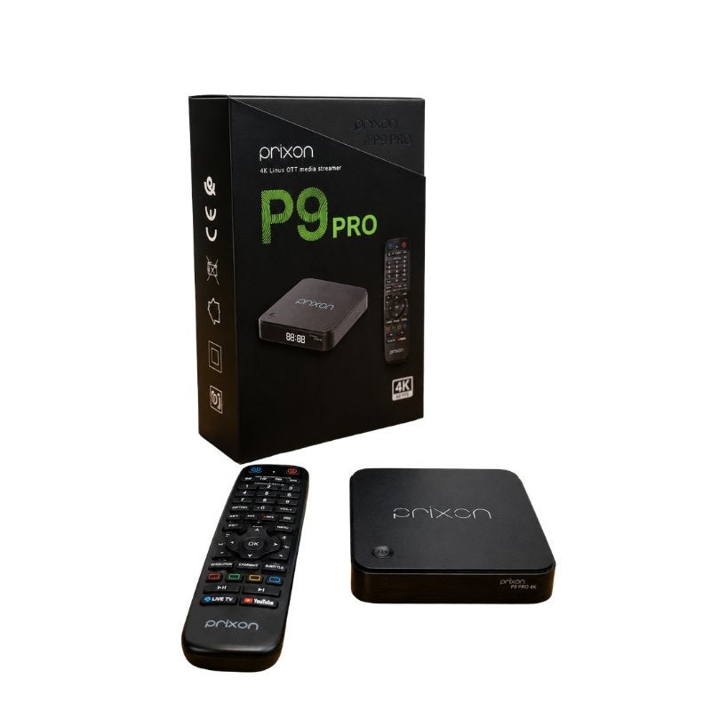 Prixon P9 Pro 2026 - IPTV Box, Ophalen of Verzenden, Nieuw, HDMI, Minder dan 500 GB