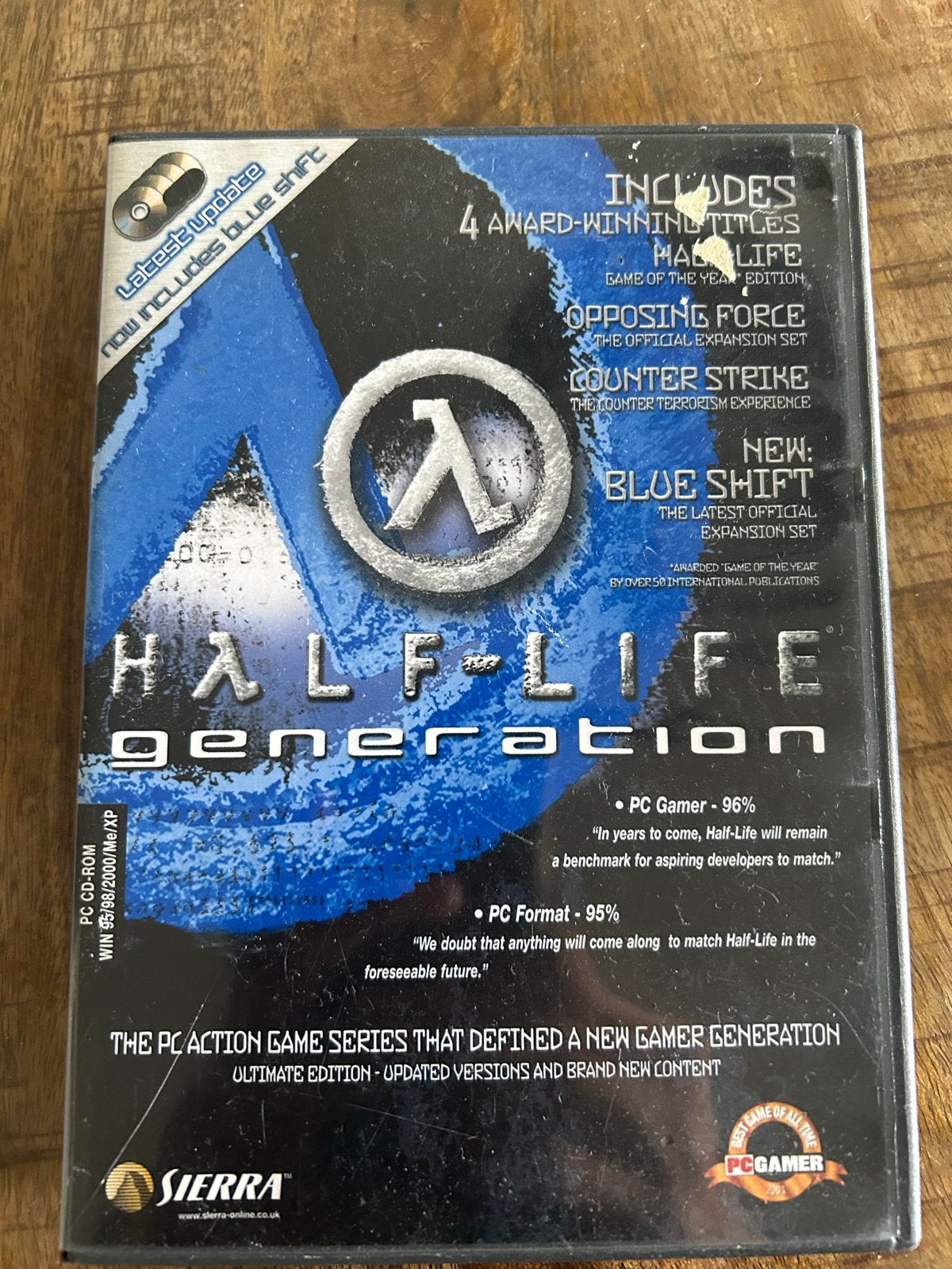 Half-Life Generation PC CD-ROM - Klassieke FPS Collectie, Spelcomputers en Games, Games | Pc, Gebruikt, Shooter, 1 speler, Eén computer