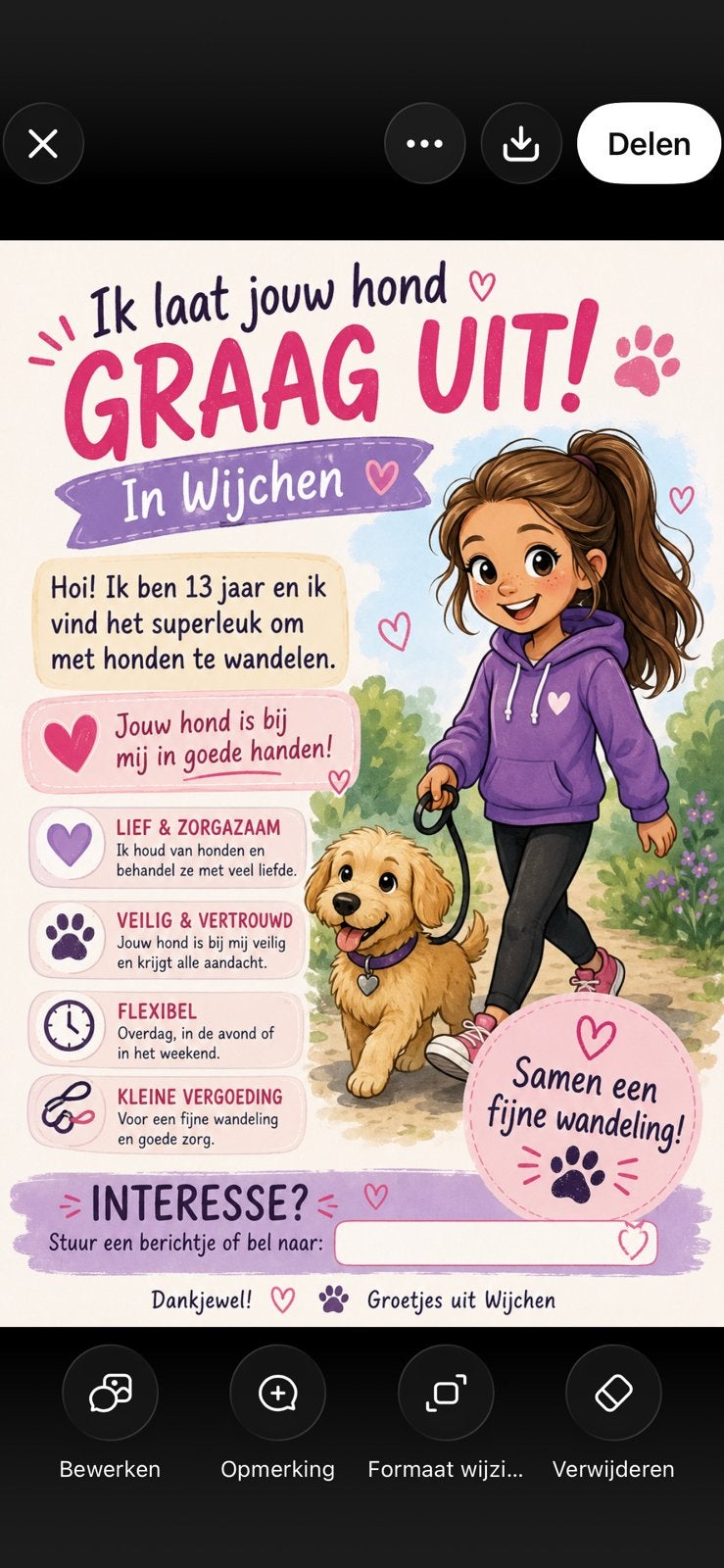 Wie zoekt een honduitlaat hulpje ?, Ophalen, Nieuw, Overige typen