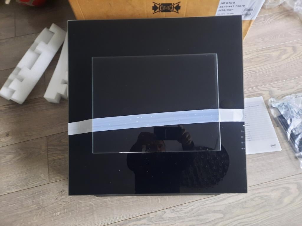 Afzuigkappen FRAMTID HI37O van de ikea 55 cm, Ophalen, Motor, Nieuw, Vrijstaand