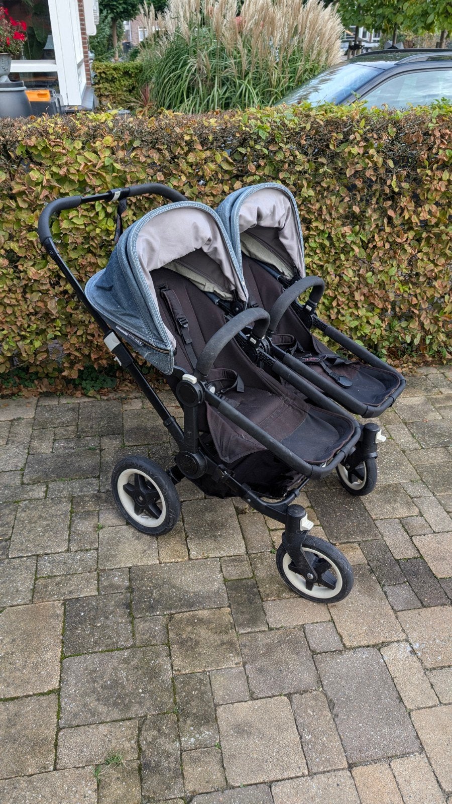 Bugaboo Donkey Denham Duowagen met veel extra's, Kinderen en Baby's, Ophalen, Gebruikt, Bugaboo, Duowagen