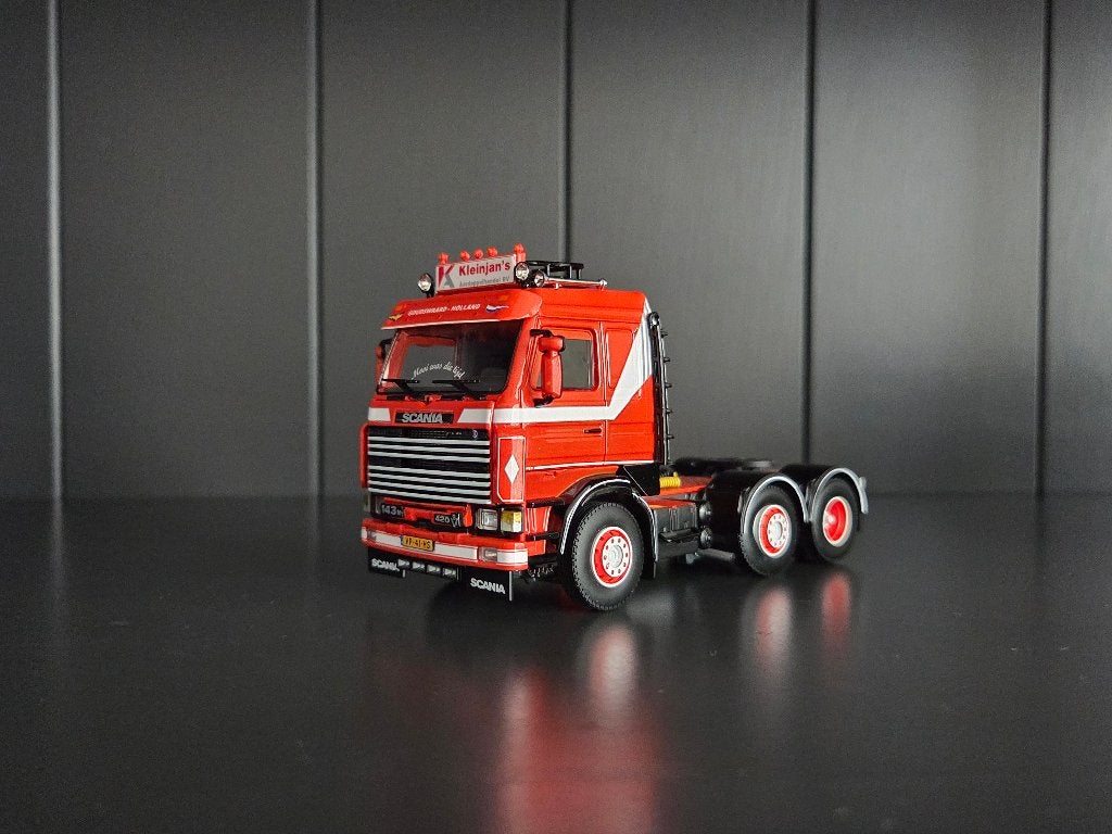 Wsi scania 143 Kleinjan, Ophalen of Verzenden, Zo goed als nieuw, Bus of Vrachtwagen, Wsi