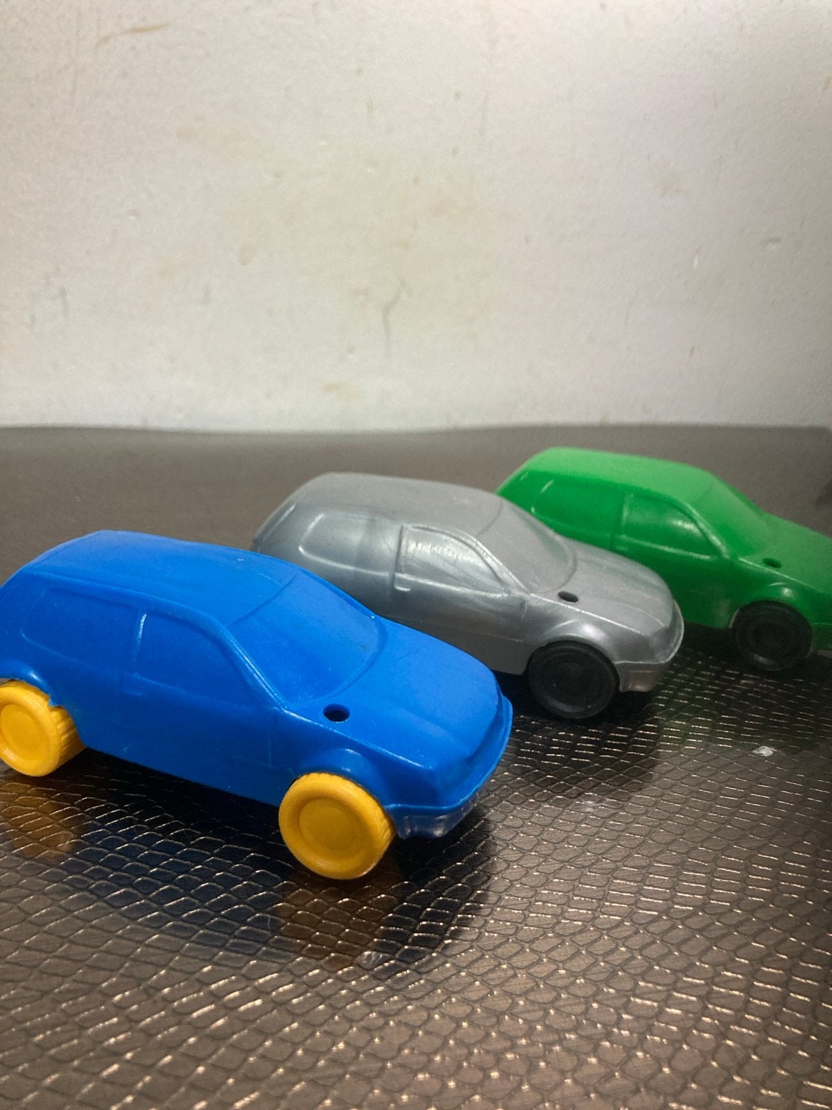 3x Wader VW Golf plastic autootjes, Ophalen of Verzenden, Gebruikt