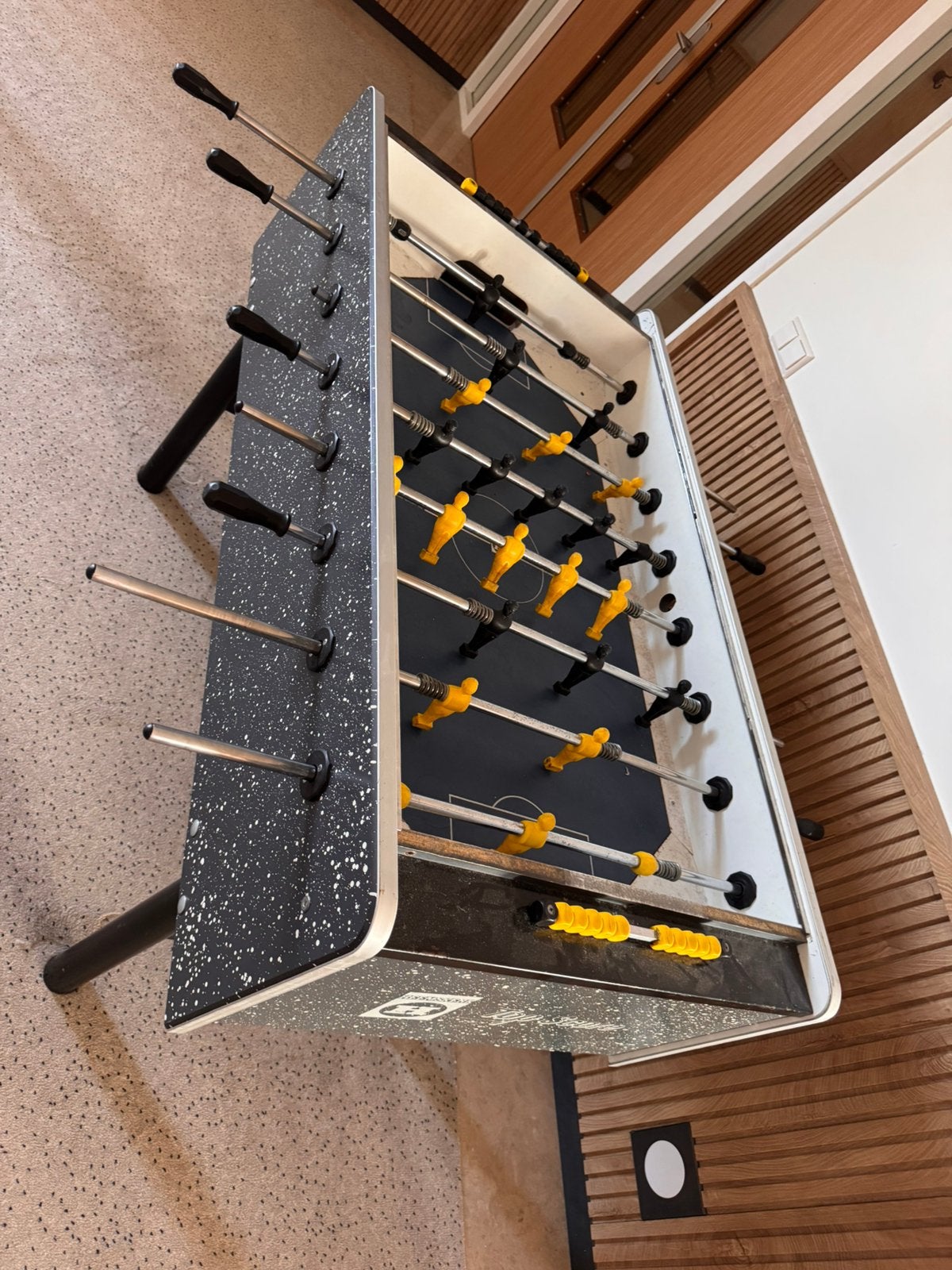 Heemskerk voetbaltafel tafelvoetbal, Ophalen, Zo goed als nieuw