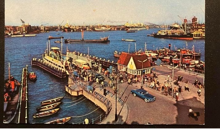 Amsterdam Haven pontveer IJ  ADM  HSM, Ophalen of Verzenden, 1960 tot 1980, Noord-Holland