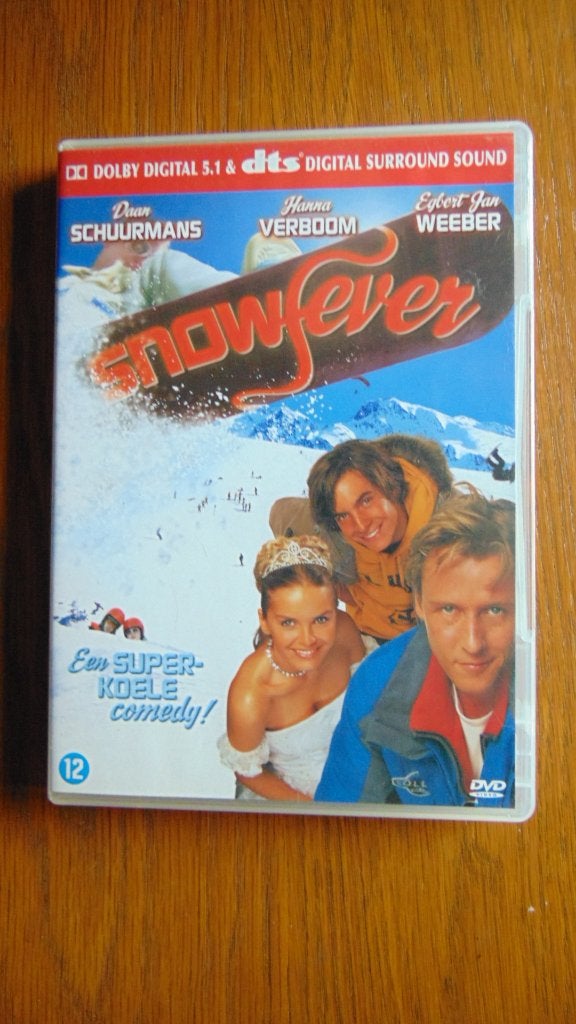 Snowfever dvd, Cd's en Dvd's, Dvd's | Nederlandstalig, Alle leeftijden, Ophalen of Verzenden, Gebruikt, Komedie