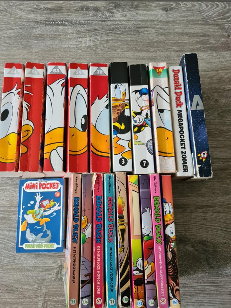 Donald Duck pockets - 20 stuks, Boeken, Meerdere stripboeken, Ophalen of Verzenden, Gelezen
