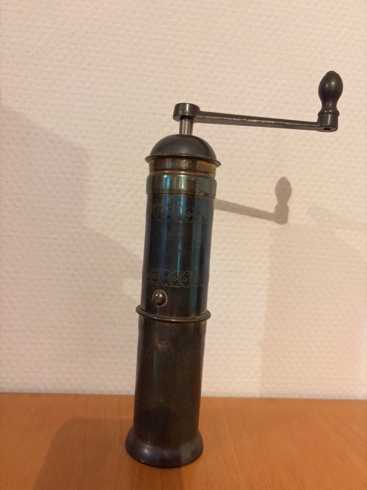 KOPEREN KOFFIEMOLEN VAN NELLE – VINTAGE, Ophalen of Verzenden