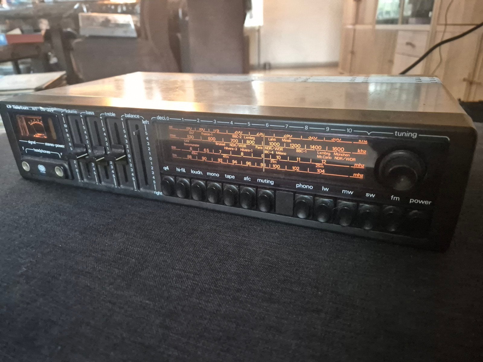 Teleton HiFi TFS-300 vintage stereo-installatie, Ophalen of Verzenden