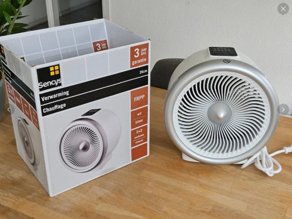 2in1 Cooling fan & heater, Ophalen of Verzenden, Nieuw, Torenventilator