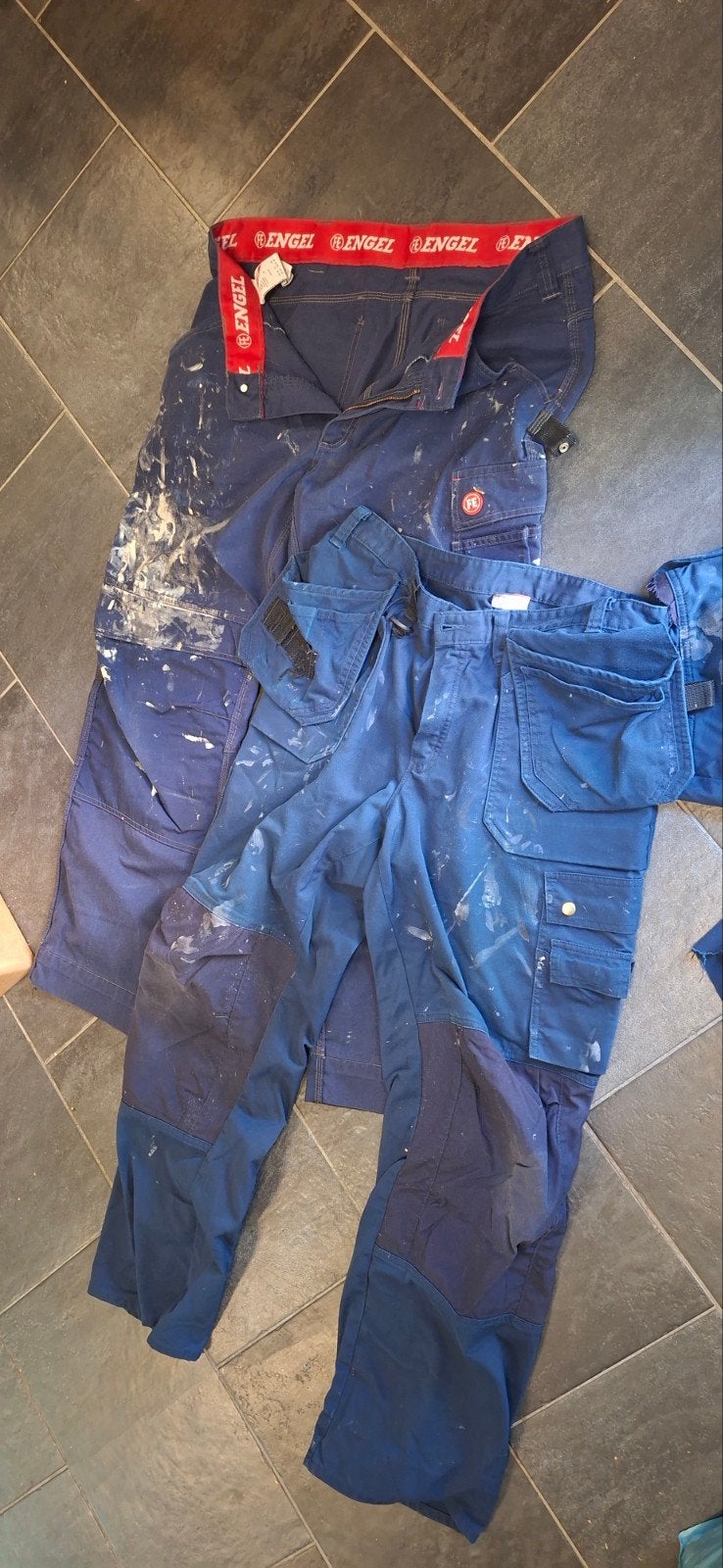 werkbroeken voor vieze klussen bouwvak maat 54 56, Ophalen, Gebruikt, Heren, Broek