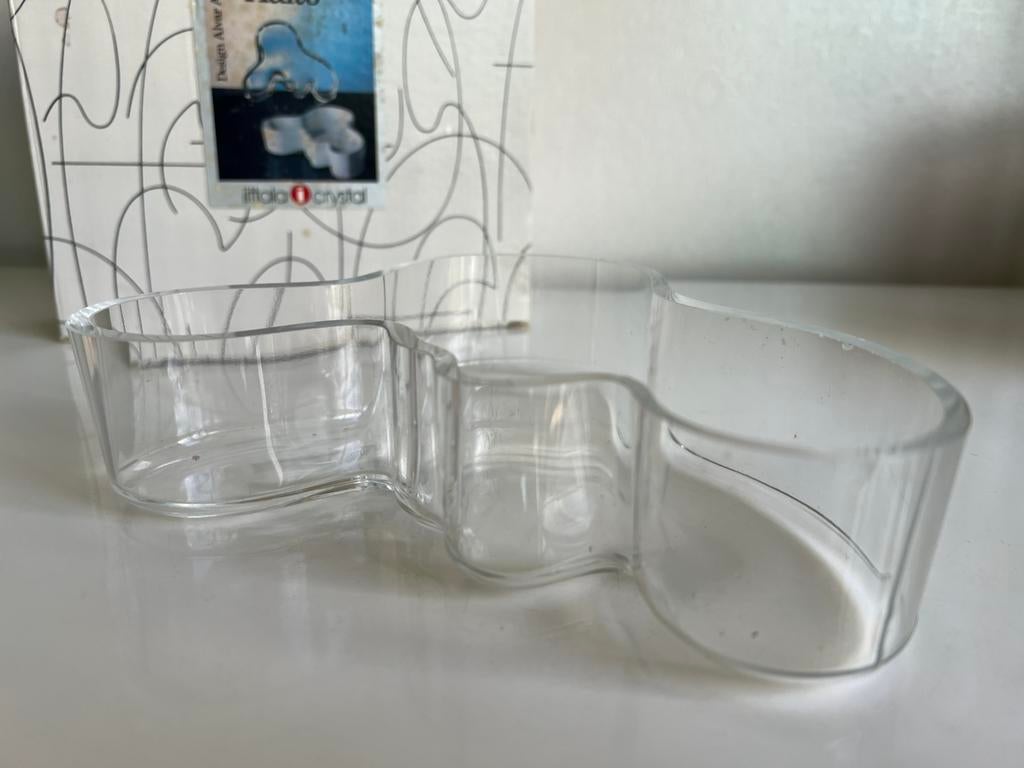 Iittala Nuutajärvi Fins Design Schaal Aalto 19,5 x15,5 cm, Huis en Inrichting, Woonaccessoires | Schalen en Manden, Ophalen of Verzenden