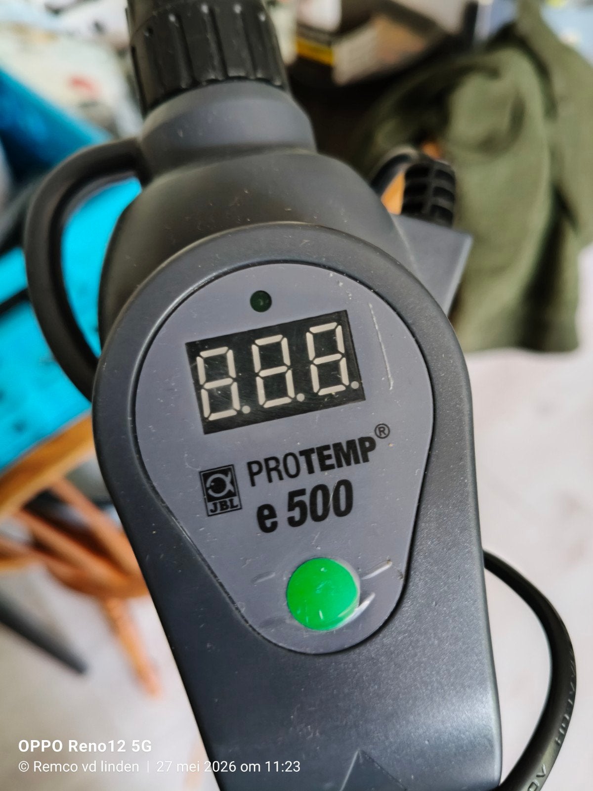 Jbl pro temp e500 aquarium verwarming, Ophalen of Verzenden, Gebruikt