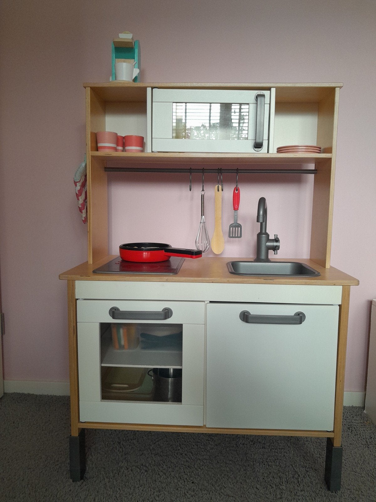 IKEA DUKTIG Speelkeuken met accessoires, Ophalen, Gebruikt, Jongen of Meisje