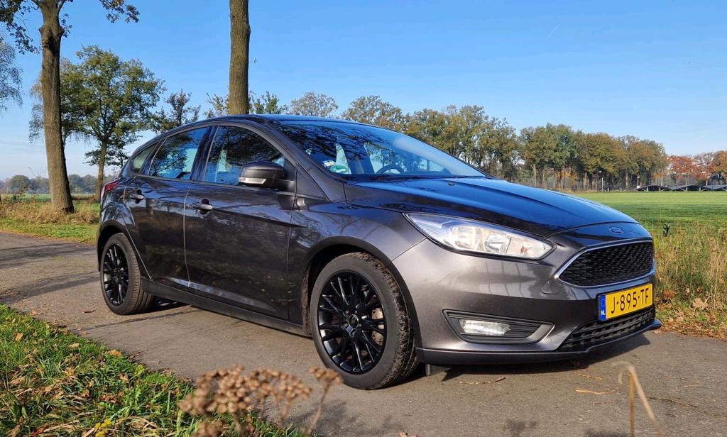 Ford Focus 1.0 Ecoboost 74KW 5D 2016 Grijs, Stof, 635 kg, 100 pk, 1176 kg