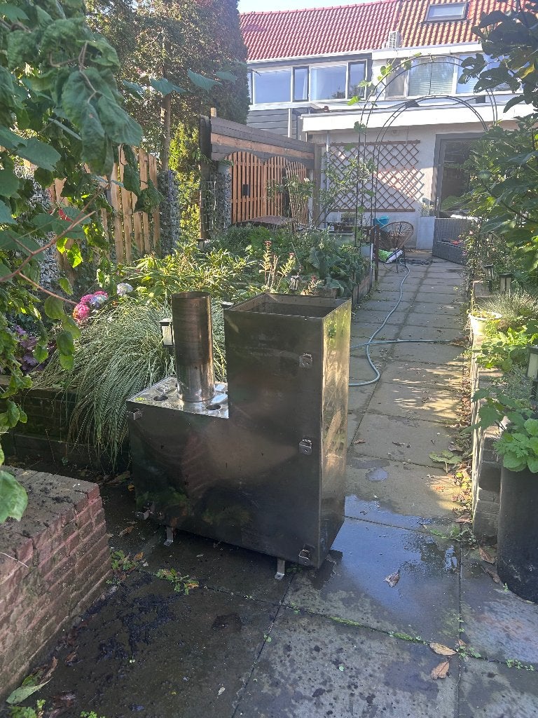 hottube kachel, Tuin en Terras, Ophalen, Gebruikt, Verwarming