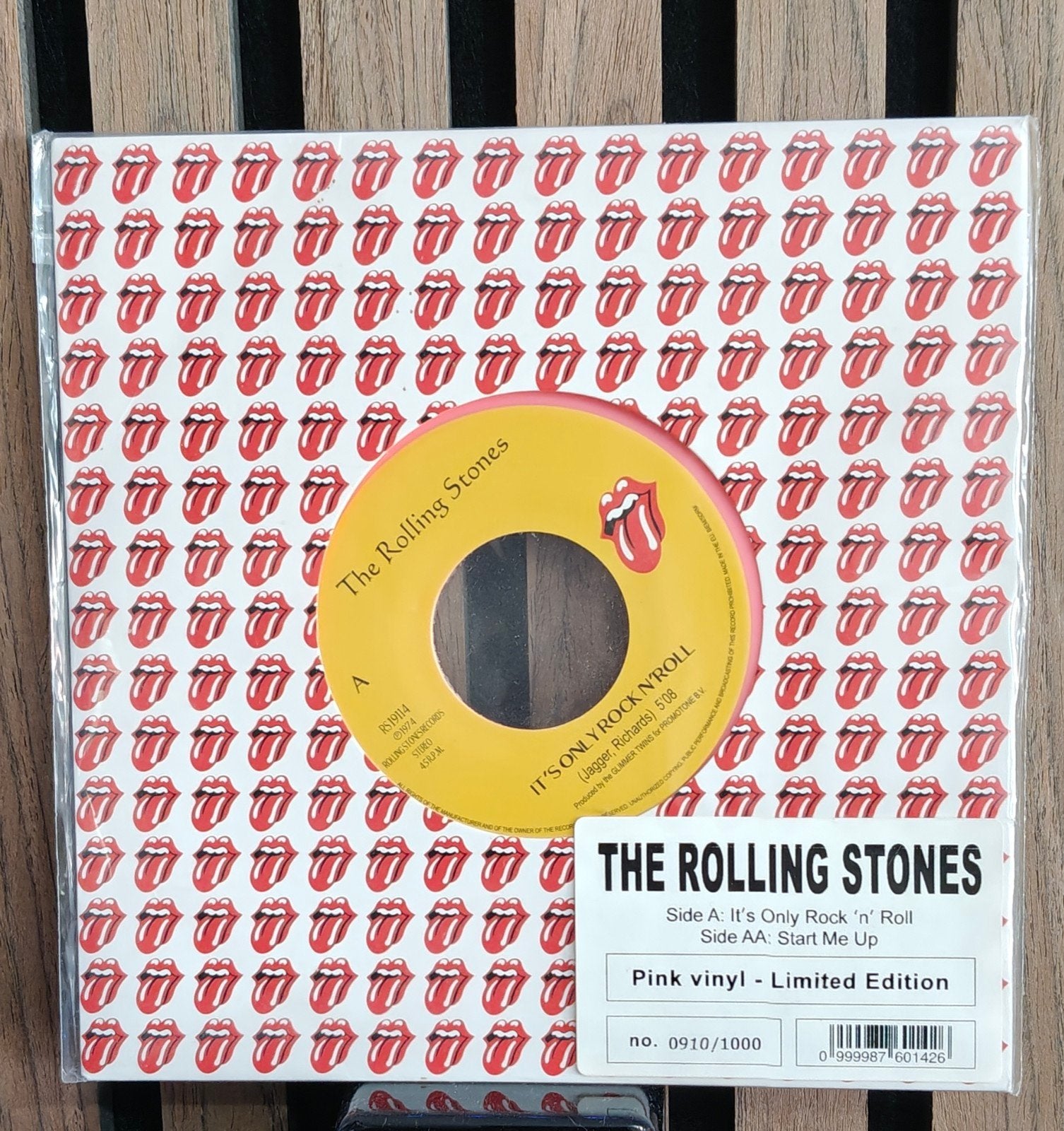 Rolling Stones Pink Vinyl Special Edition Single, Geseald, 7 inch, Ophalen of Verzenden, Nieuw in verpakking