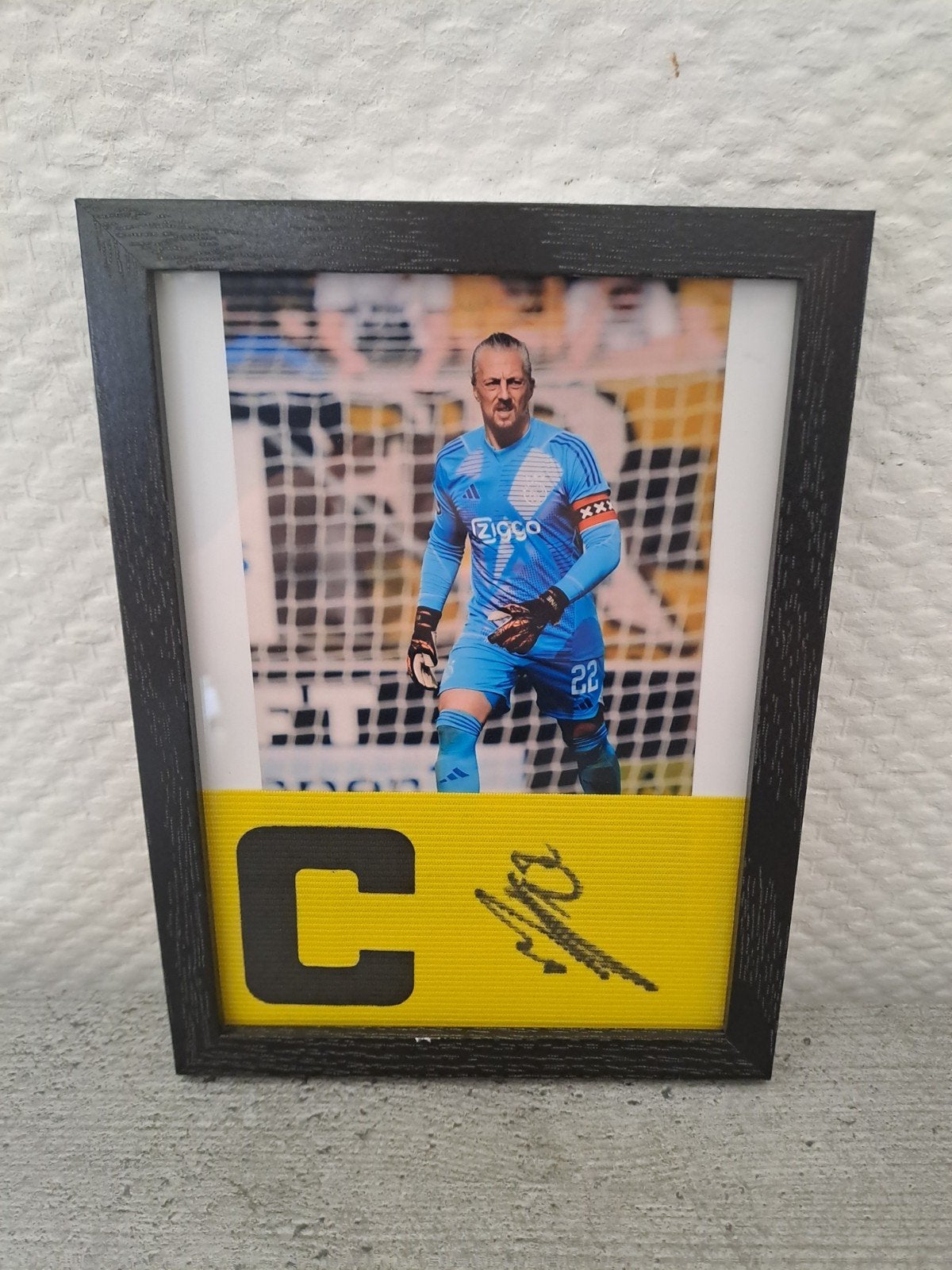 (VIDEOBEWIJS) Gesigneerde aanvoerdersband Remko Pasveer, Ophalen of Verzenden, Zo goed als nieuw, Ajax, Shirt