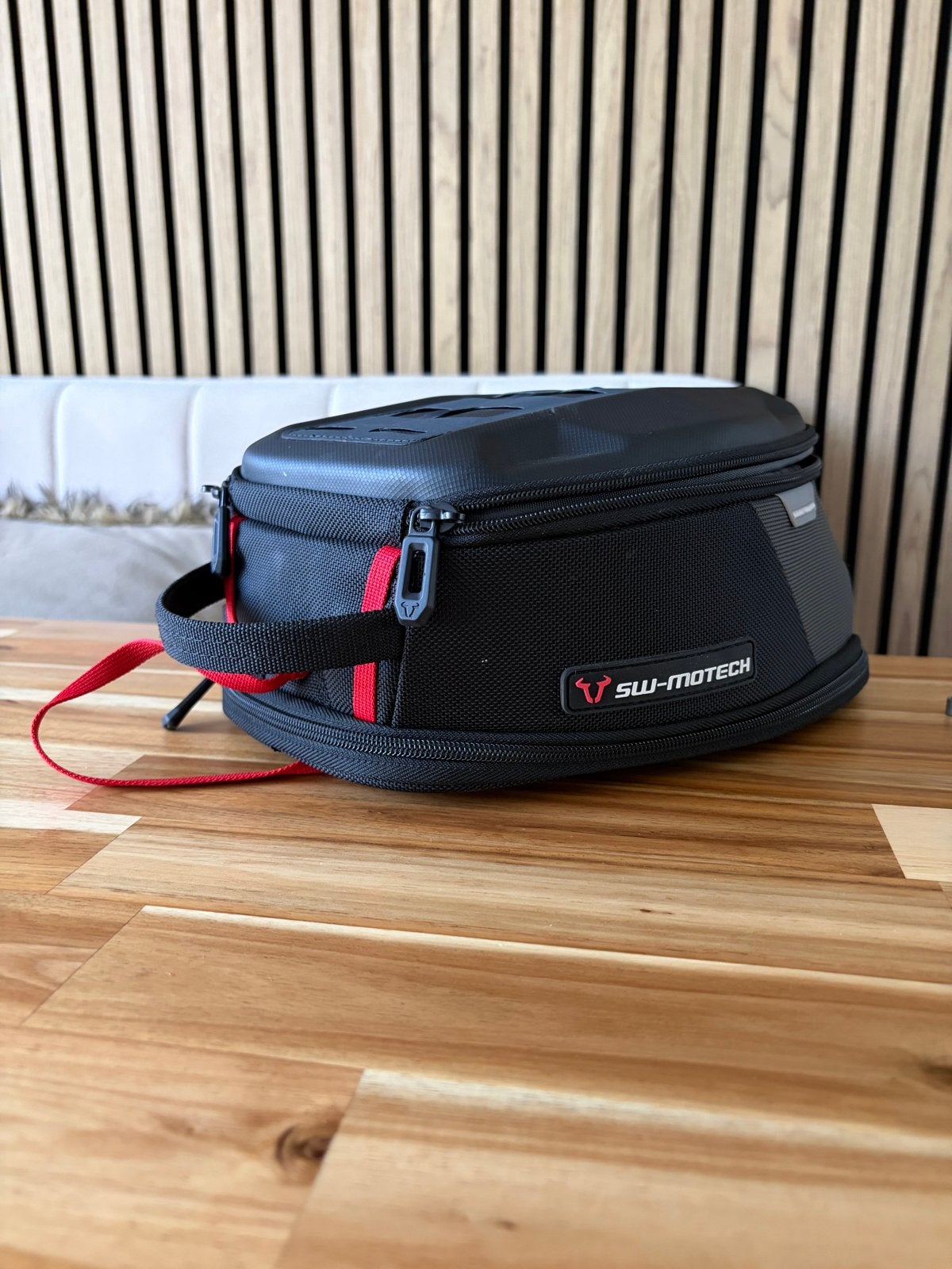 SW-Motech Tanktas met Tankring en Bevestigingsmateriaal, Motoren, Ophalen of Verzenden, Zo goed als nieuw