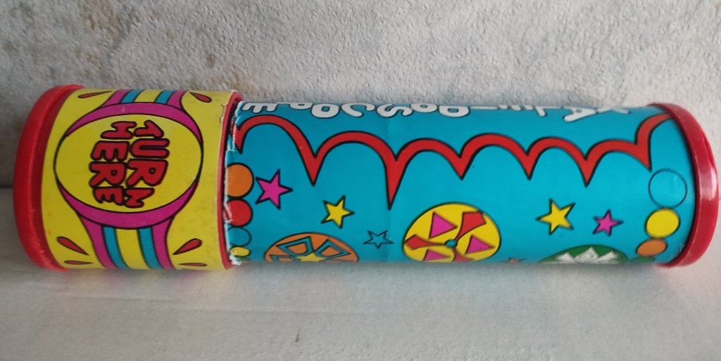 kleurige kaleidoscoop mosaiek kijker, Kinderen en Baby's, Speelgoed | Educatief en Creatief, Ophalen of Verzenden, Zo goed als nieuw