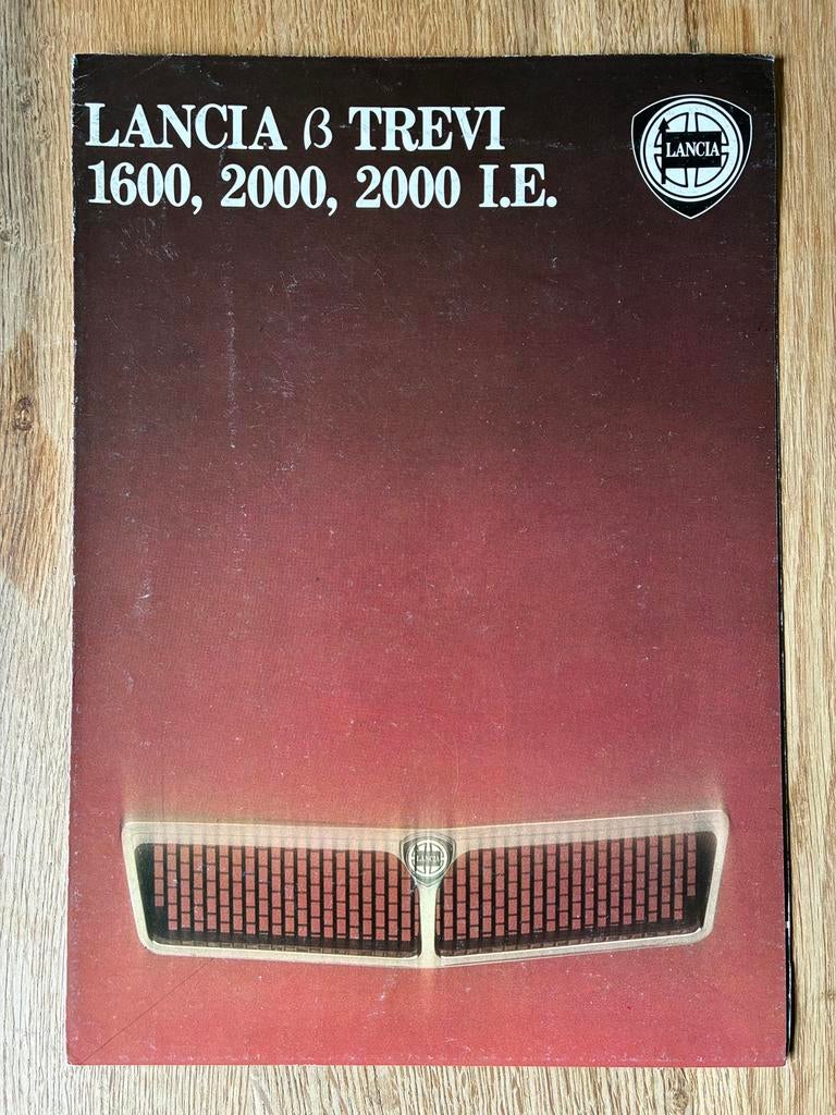 Lancia Beta Trevi brochure, Ophalen of Verzenden, Zo goed als nieuw, Overige merken