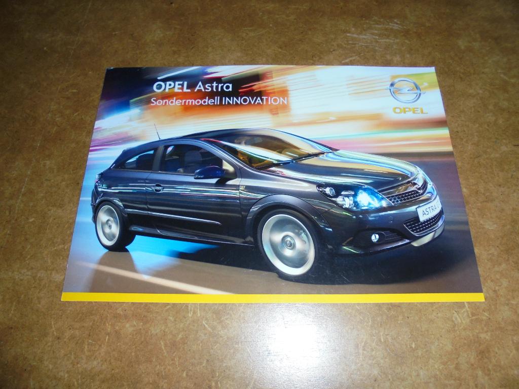 brochure Opel Astra Innovation  2008, Ophalen of Verzenden, Nieuw, Opel