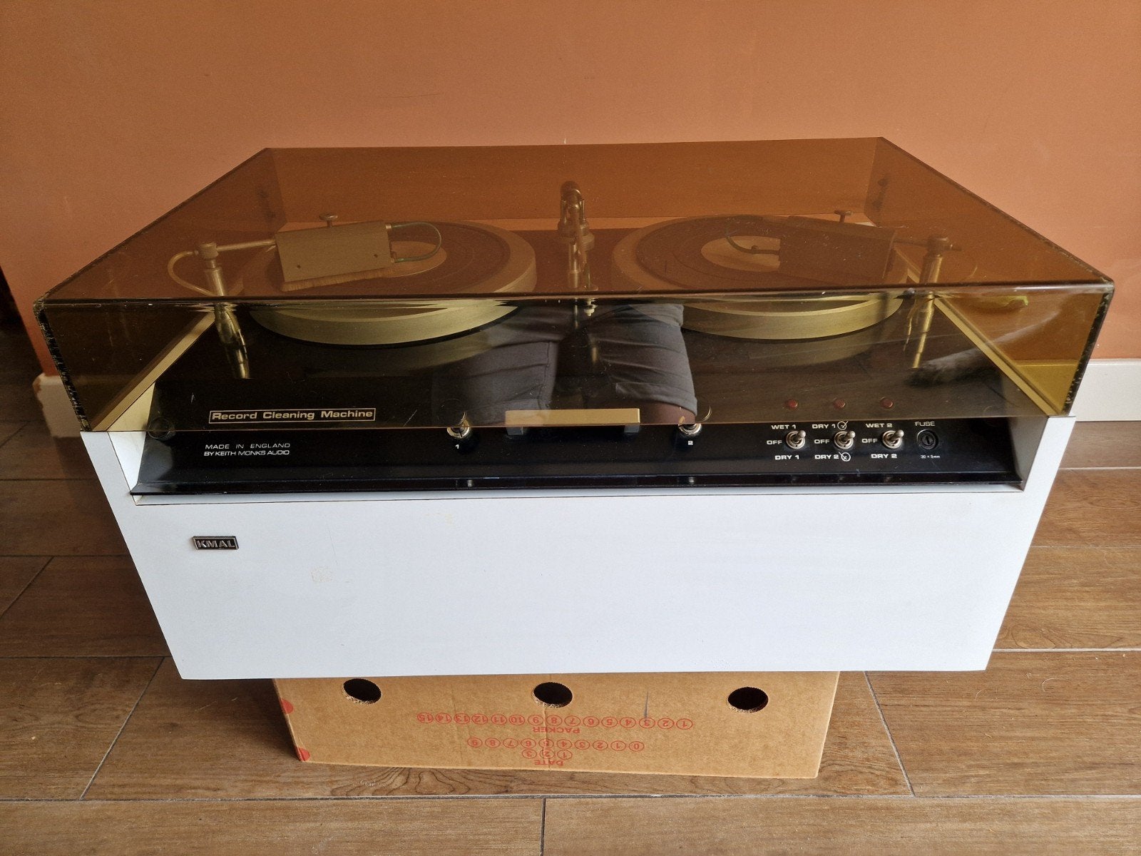 Zeldzame Keith Monk Twin Record Cleaning Machine MK2, Ophalen, Special Oldies, Rudolf.bilt@gmail.com, Koningstraat